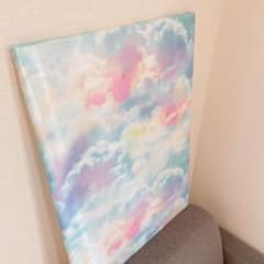 #21/4ちーふ様専用kokorono nakaファブリックパネル＊空sky雲＊のサムネイル