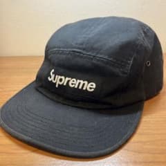 Supreme キャンプキャップ BLACK シュプリームボックスロゴのサムネイル