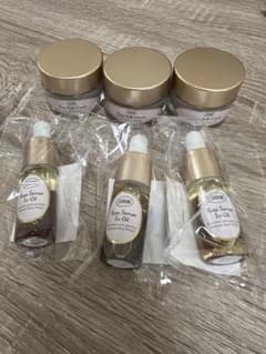 【新品未使用】SABON ローズソフトクリーム・セラムオイル（付録）のサムネイル