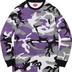 値下げました！Supreme L/S pocket tee camo 長袖のサムネイル