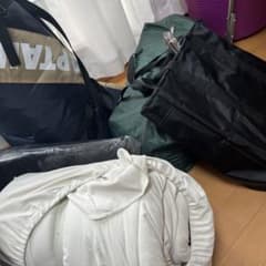 キャンプ用品一式セットまとめ売りテント寝袋焚き火台のサムネイル