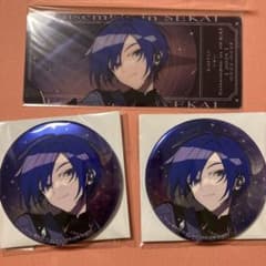 プロセカ　あんスタ　コラボ　カイト　缶バッジ・チケット風カードセット