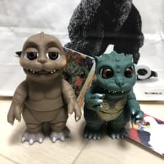 ゴジばん　ミニラ　リトル　ソフビ　フィギュアのサムネイル