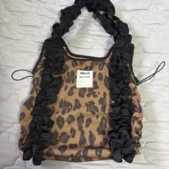 RODEO CROWNS ヒョウ柄　フリルギャザーバックのサムネイル