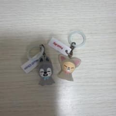 Stray Kids SKZOO キーホルダーWolf Chan FoxI.Nyのサムネイル