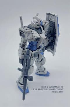 RG RX-78-2 건담 Ver.2.0 [G-3 컬러] 전 도장 완성품