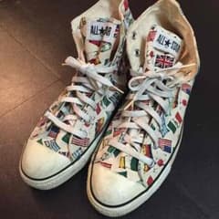 コンバース 国旗柄 canvas★ made in USAのサムネイル