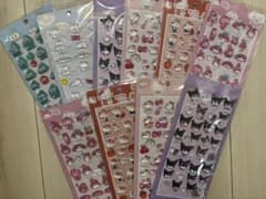 キャラクターズ 立体シール 10枚セットのサムネイル