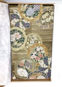 帯 花の回廊 鏡裏琳派草花図 西陣 - メルカリ