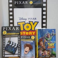 Happy 복권 PIXAR 장난감 이야기 상품 세트 얼굴 자석
