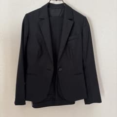 【美品】　THE SUIT COMPANY　パンツスーツ　ストライプ　REDA THE SUIT COMPANY REDAブラックストライプパンツスーツ - メルカリ