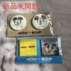 【新品未開封】King & Prince ミッキーコラボ　缶バッジ2種のサムネイル
