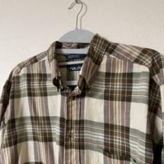 ノーティカ　シャツ　チェックシャツ　古着　ビックサイズのサムネイル