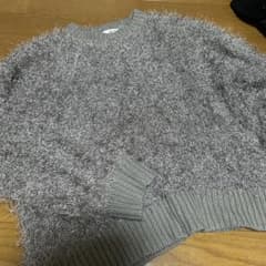 シャギーニット グレーのサムネイル