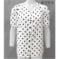 ドット柄シャツのサムネイル