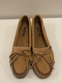 MINNETONKA スエード モカシン フリンジのサムネイル