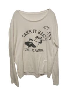 graniph パンダ 長袖Tシャツ S