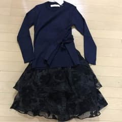 新品未使用tocco トッコ 華やかリブニットワンピのサムネイル