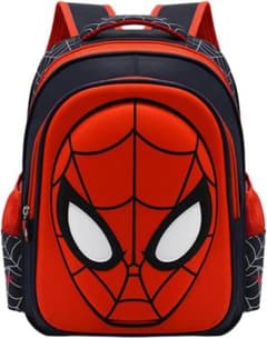 【大人気】✨スパイダーマン 3D 立体フェイス キッズ リュックサック 大容量