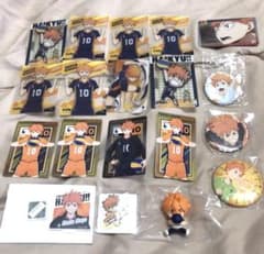 ハイキュー アクリルミニスタンド 缶バッジ カード 日向翔陽 まとめ