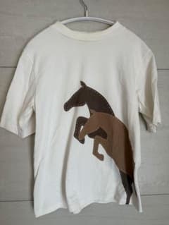 最終価格　セブンテンバイミホカワヒト　Tシャツ　ホース柄のサムネイル