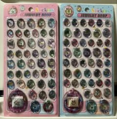 たまごっち JEWELRY DROP 立体シール 2枚セットのサムネイル