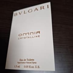 ブルガリ オムニア クリスタリン オードトワレ1.5ml 未使用のサムネイル
