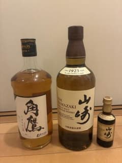 新品未開封 山崎ほかウィスキー3点セット - メルカリ