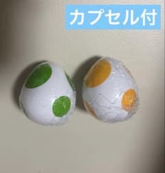 슈퍼 마리오 요시 메지루시 액세서리 녹색 오렌지 2 개 세트