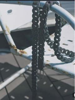 【Llife】LEATHER CHAIN BELTのサムネイル