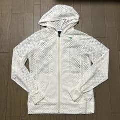 新品！DIADORA テニス メッシュパーカー アイボリーＬサイズのサムネイル