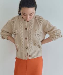 【専用】titivate ポップコーン　カーディガン　美品のサムネイル