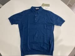 中古　JOHN SMEDLEY メンズ　ポロシャツ 100%コットン⑤のサムネイル