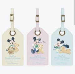 ダッフィー ラゲッジタグ3個のサムネイル