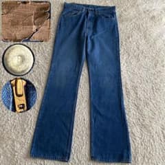 70s/W34 リーバイス 517 66後期 刻印8 42タロン ブーツカット - メルカリ