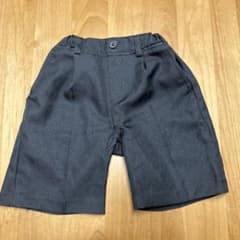 フォーマルショートパンツ ダークグレーのサムネイル