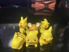 ポケモンキッズ ピカチュウ 指人形 6体 ポーズ違い デデンネのサムネイル