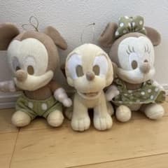 平成初期ディズニー ぬいぐるみ マスコット 3点セットのサムネイル