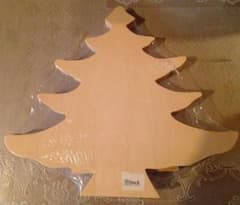 【新品未使用】トールペイント用木製クリスマスツリー型のサムネイル