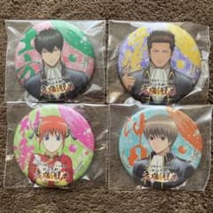 銀魂 リアル脱出ゲーム 缶バッジ 近藤 土方 沖田 神楽 - メルカリ