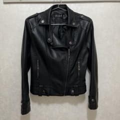 ブラック ライダースジャケットのサムネイル