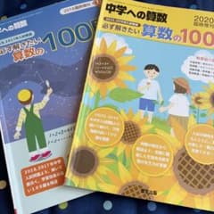 中学への算数 必ず解きたい算数の100問 セットのサムネイル