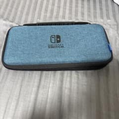 Nintendo Switch キャリングケース ブルー　純正品のサムネイル