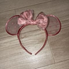 ディズニー カチューシャ ピンク ハート シースルーのサムネイル