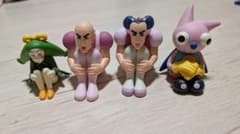 Crayon Shin-chan Capsule Toy Figure Set of 4