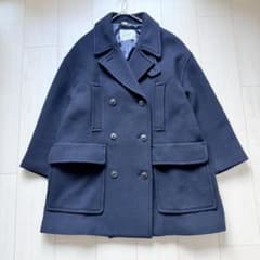 美品✨ スローブイエナ 23AW メルトンビック ピーコート 濃紺 38 メルトンビッグPコート | スローブ イエナ(SLOBE IENA) | マルイウェブ