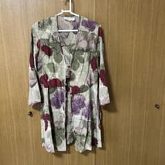 Rosette 花柄 ロングカーディガン￼のサムネイル