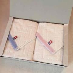 Kyoko sato様専用 今治タオル 箱入り2枚Setのサムネイル
