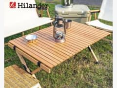 【Hilander(ハイランダー)】ウッドロールトップテーブル2のサムネイル