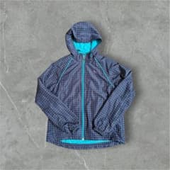 00s PUMA check nylon jacket y2k TEC 古着のサムネイル